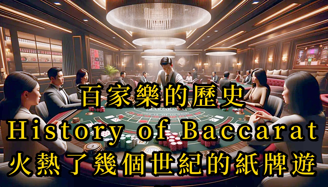 百家樂的歷史History of Baccarat-火熱了幾個世紀的紙牌遊戲